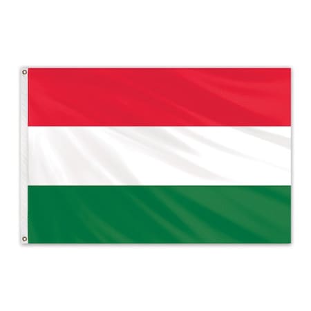 Hungary Outdoor Nylon Flag 2'x3'